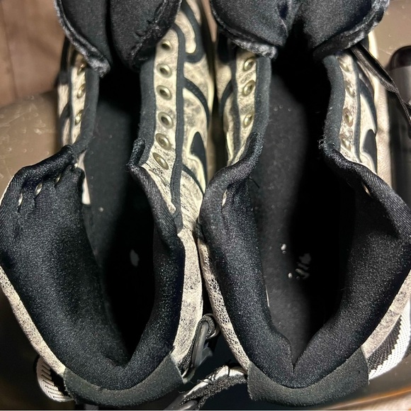 RARE Nike Vandal Hi LX Black/Black/Summit White Sneakers Shoes - Picture 9 of 10